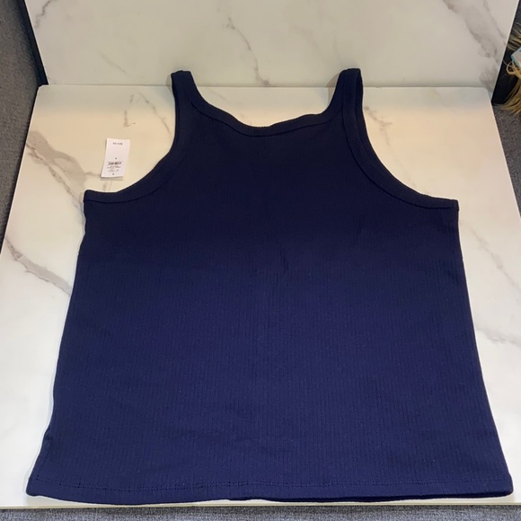 GAP Rib Navy Blue Tank Top - Picture 11 of 11